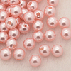 Imitation Pearl Acrylic Beads PL608-7-2