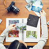 5 Inch PU Leather Cover Garden Seed Storage Organizer 2-Ring Binder Album AJEW-SP0004-72B-7