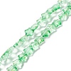 Transparent Glass Beads Strand X1-GLAA-F112-04G-1