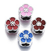 UV Plating Acrylic European Beads OACR-N010-022P-2