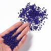 Baking Paint Glass Seed Beads SEED-US0003-3mm-K6-4