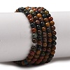 Natural Ocean Jasper Beads Strands X-G-F668-26-4mm-5