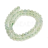 Natural Prehnite Beads Strands GG-CBA6F9F-6mm-4
