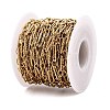 10M Ion Plating(IP) 304 Stainless Steel Oval Link Chains CHS-T006-04G-2