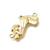 Brass Connector Charms KK-Z155-11G-2