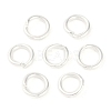 Brass Open Jump Rings KK-N254-45A-S-1