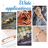5Pcs 5 Colors Stainless Steel Open Cuff Bangles BJEW-UN0001-29-6