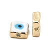 Brass Enamel Beads KK-F842-02A-1