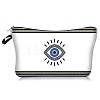 Evil Eye Pattern Polyester Cosmetic Pouches PW-WG16217-02-1