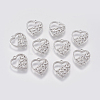 Brass Micro Pave Cubic Zirconia Charms KK-A144-040P-1