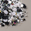 Resin Cabochons RESI-WH0029-14H-2