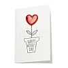 4Pcs Kraft Paper Greeting Cards AJEW-FS0001-30A-2