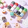 23M Round Waxed Cotton Cords YC-YW0001-15-5
