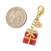 Christmas Gift Handmade Glass Seed Beads Pendant Decoraitons HJEW-MZ00350-01-3