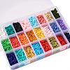 Eco-Friendly Handmade Polymer Clay Beads CLAY-TA0001-03-3
