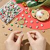 200Pcs Christmas Themes Handmade Polymer Clay Beads CLAY-CJ0001-95-4