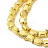 Electroplate Glass Beads Strands EGLA-F166-11-4