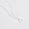 925 Sterling Silver Pendant Necklaces NJEW-BB44290-5