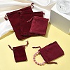 30Pcs Rectangle Velvet Pouches TP-FS0001-02B-7
