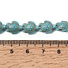 Synthetic Turquoise Beads Strands G-E456-35D-8x10mm-03-4