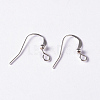 Brass French Earring Hooks KK-Q369-S-4