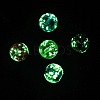 Luminous Handmade Gold Sand Lampwork Beads FOIL-B001-07-2