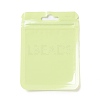Rectangle Plastic Zip Top Gift Bags OPP-B006-02B-02-1