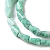 Ombre Effect Dyed Glass Beads Strands GLAA-I059-01G-3
