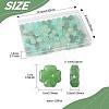 120Pcs 3 Styles Transparent Spray Painted Glass Beads GLAA-FS0002-46-4