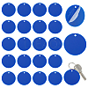 Opaque Acrylic Pendants LS-SACR-WH0006-32C-01-1