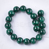 Natural Malachite Beads Strands G-S333-10mm-028-2