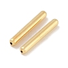 Brass Tube Beads KK-H503-31G-2