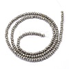 Faceted Rondelle Full Rainbow Plated Electroplate Glass Beads Strands X-EGLA-M004-2mm-A04-3