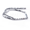 Electroplated Non-magnetic Synthetic Hematite Bead Strand G-E431-02B-2