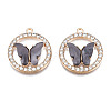 Alloy Rhinestone Pendants LS-X1-PALLOY-S183-001A-RS-2