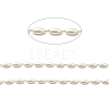 Handmade Oval Glass Beaded Chains CHS-I019-10G-2