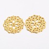 Tibetan Style Filigree Joiners Links LS-TIBE-A11623-G-LF-2