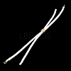 3MM Adjustable Round Nylon Braided Cord Bracelet Making FB-CBAA152-04G-33-2