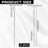 2Pcs Stainless Steel Sewing Needle Devices TOOL-LP0001-06-2