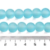 Transparent Glass Bead Strands GLAA-S031-10mm-21-2