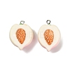 Opaque Resin Pendants RESI-Z042-01P-01-1