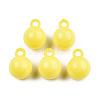 Opaque Acrylic Round Pendants SACR-Q099-M02A-3