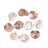 Two Tone Opaque Plastic Beads KY-N025-52-1
