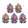 Rainbow Color Alloy Pendants PALLOY-S180-284-NR-1