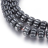 Non-magnetic Synthetic Hematite Bead Strands G-I208-05-A-2