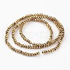 Electroplate Glass Bead Strands LS-EGLA-G014-2mm-FP02-1