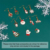 DIY Christmas Earring Making Kits DIY-TA0002-86-29