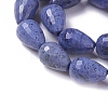 Natural Dumortierite Quartz Beads Strands G-P422-30-3