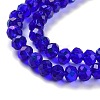 Electroplate Glass Beads Strands EGLA-A034-T3mm-L16-3