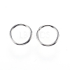 Tarnish Resistant 304 Stainless Steel Open Jump Rings A-STAS-D448-098P-10mm-1